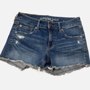 American Eagle jean shorts size 4